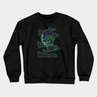 Skull And Clouds #2 Crewneck Sweatshirt